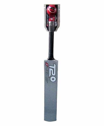 Speed Up Wooden Cricket Bat & Ball Set Size 1 - Silver