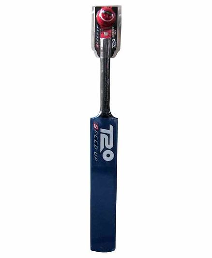 Speed Up Wooden Cricket Bat & Ball Set Size 4 - Blue