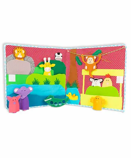 Octo Animal Habitat Interactive Activity Toy - Multicolor