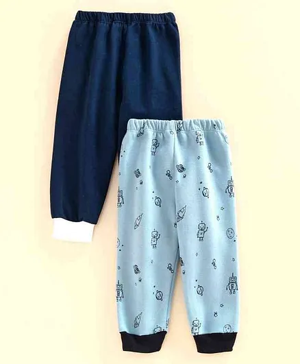 Ben Benny Winter Lounge Pant Pack of 2 - Blue
