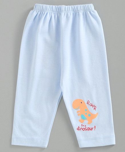 Tango Full Length Pajama Dino Print - Blue