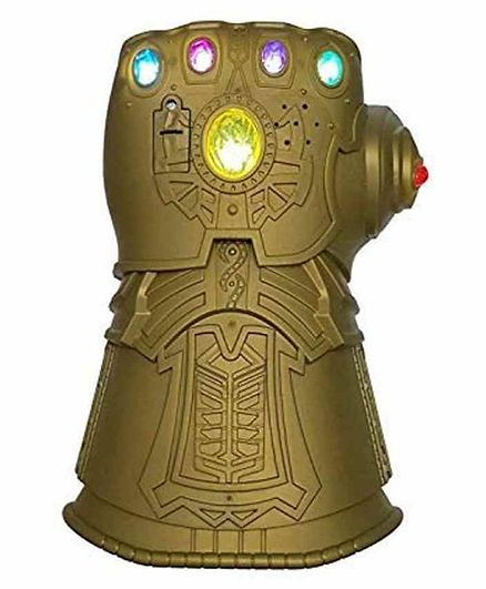 RLS Solutions Thanos Glove with Music and LED Lights - Golden