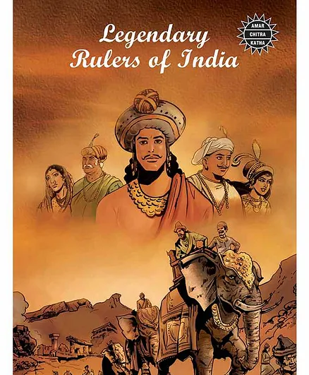 Amar Chitra Katha Legendary Rulers Of India Book - English