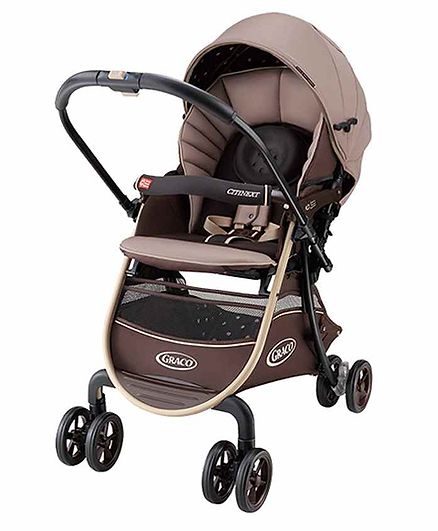 Graco Citi Go Stroller with Reclining Seat - Brown