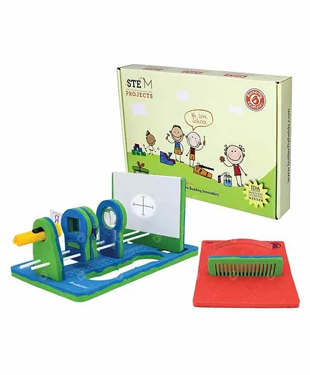 Butterfly Edufields Fun World of Optics Make A Toy Projector Kit - Multicolour