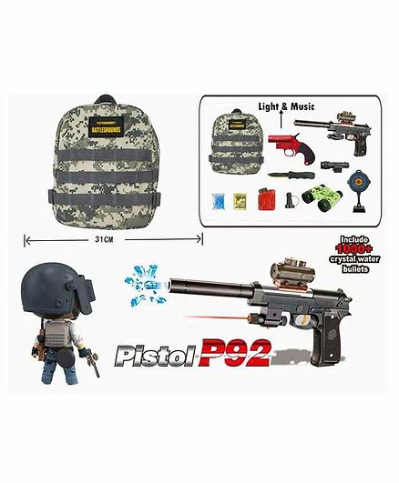 Yamama Pubg Gun Set with Level 3 Bag - Multicolor