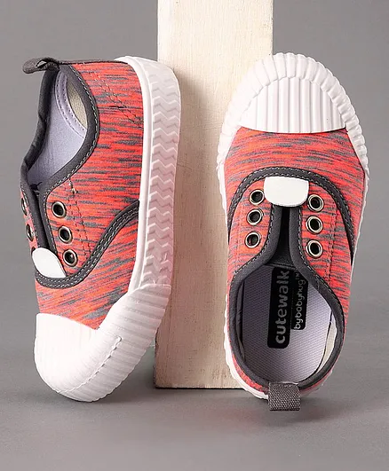 Cute Walk by Babyhug Casual Shoes - Orange
