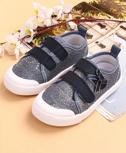 Cute Walk by Babyhug Canvas Shoes - Blue