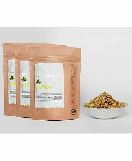 Evolve All in One Snack Mixture Pack of 3 - 100 gm Each