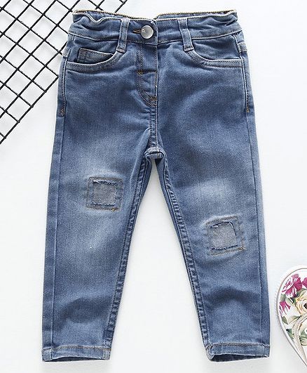 Babyoye Full Length Denim Jeans - Blue