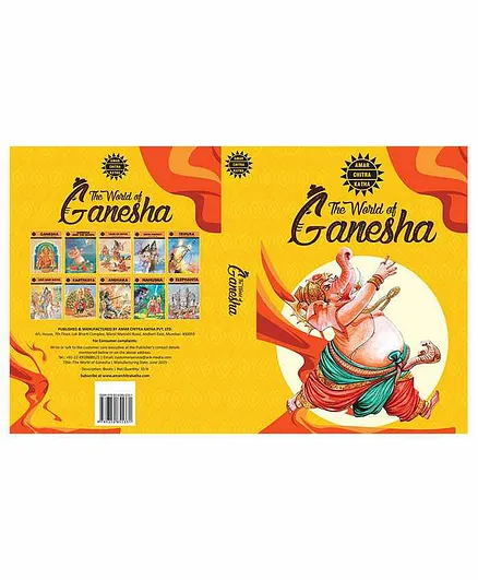 Amar Chitra Katha The World Of Ganesha Story Book Set of 10 - English