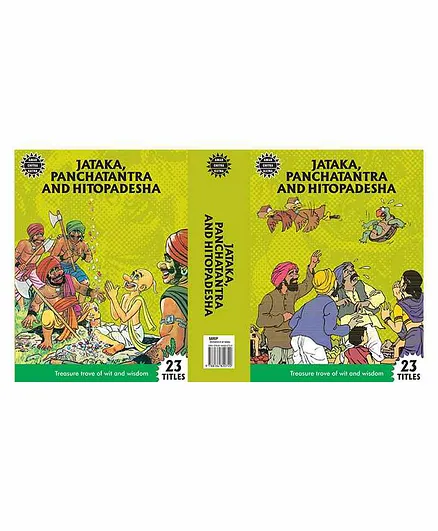 Amar Chitra Katha Jataka Tales Panchatantra & Hitopadesha Story Book - English
