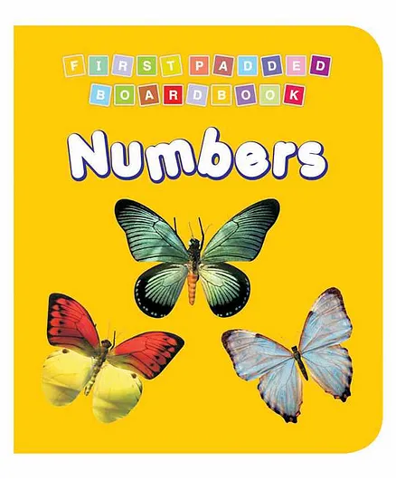 Dreamland Numbers Padded Board Book for Children - Early Learning First Padded Board Book Series