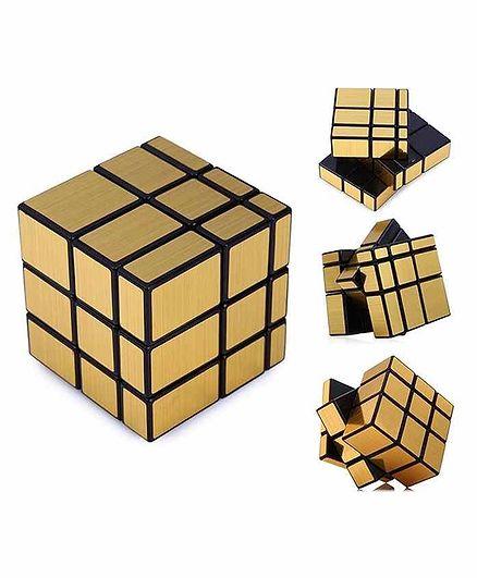 VWorld High Speed 3 x 3 x 3 Magic Mirror Puzzle Cube - Golden