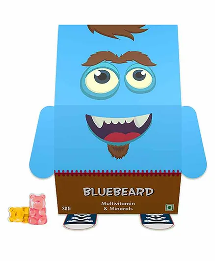 Mamba Jamba Bluebeard Multivitamin & Minerals Gummy Bears - 30 Pieces