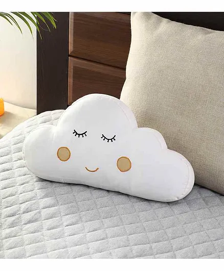 Oscar Home Cloud Shape Cushion - White