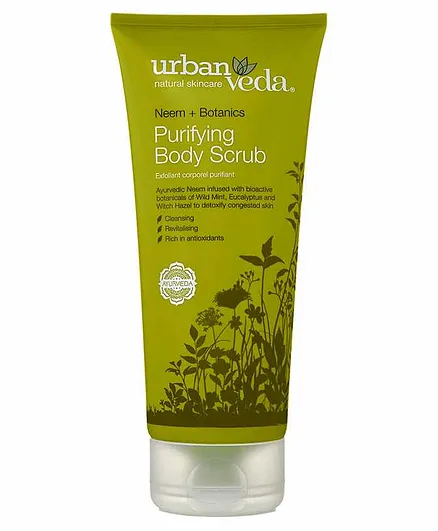 Urban Veda Ayurvedic Neem Purifying Body Scrub - 200 ml