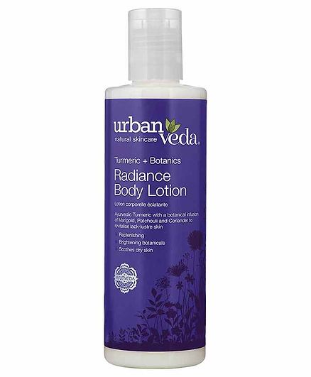 Urban Veda Radiance Turmeric Body Lotion - 250 ml