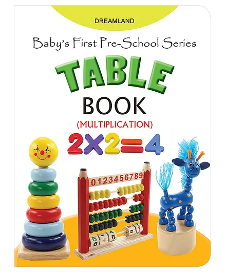 Dreamland Table Book for Children - Picture Book Baby's First Pre-School Series