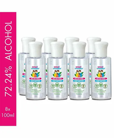 Small Wonder Hand Sanitizer Pack of 8 - 100 ml each
