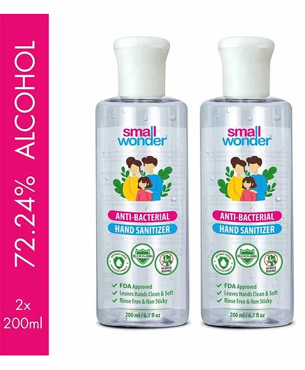 Small Wonder Hand Sanitizer Pack of 2 - 200 ml each