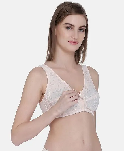 MAMMA PRESTO Front Open Maternity Bra - Beige