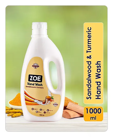 Zoe Sandalwood & Turmeric Hand Wash - 1000 ml