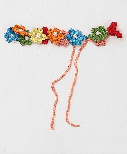 USHA ENTERPRISES Multi Flowered Headband - Multi