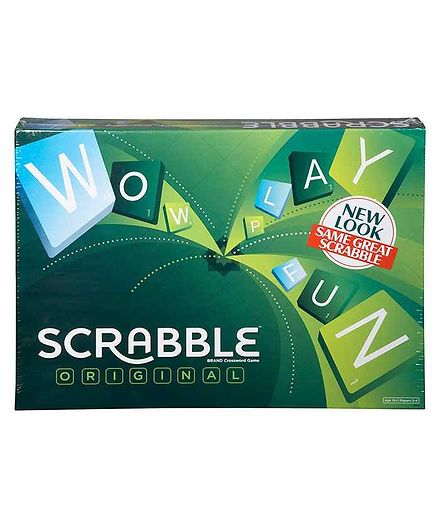 Mattel Scrabble Original Board Game - Multicolor