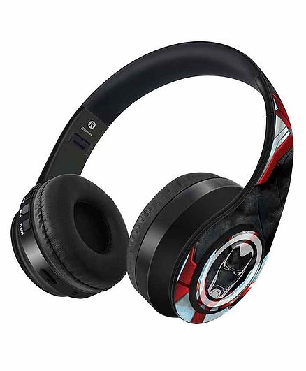 Marvel Iron Man Endgame Decibel Wireless On Ear Headphones - Multicolour