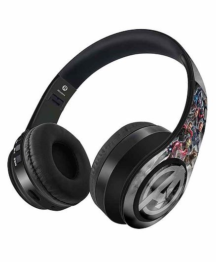 Macmerise Avengers Endgame Decibel Wireless On Ear Headphones - Grey