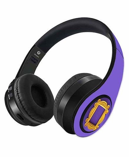 Macmerise The Purple Door Decibel Wireless On Ear Headphones - Purple