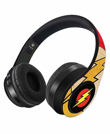 DC Comics Overload Flash Decibel Wireless Headphones - Red
