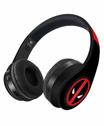 Macmerise Deadpool Wireless Headphones - Black