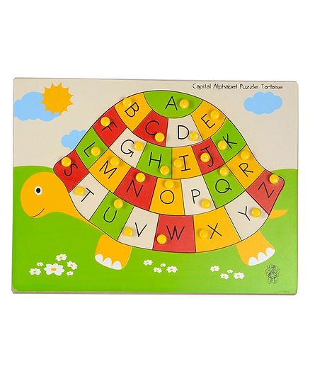 Skillofun My Alphabet Wooden Tortoise