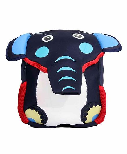 EZ Life Bag 3D Elephant Trunk & Print Navy Blue - 12 Inches