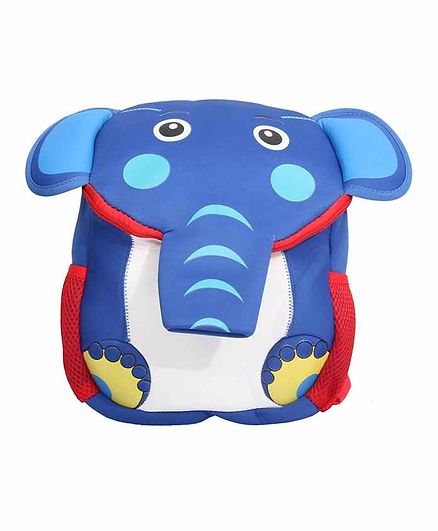 EZ Life Bag 3D Elephant Trunk & Print Blue - 12 Inches