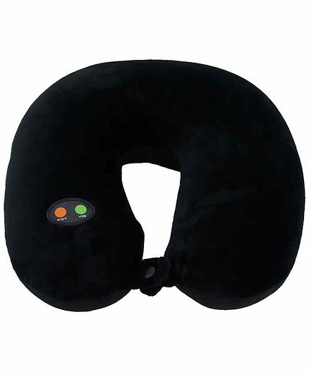EZ Life U Shaped 6 Modes Travelling Massage Pillow - Black