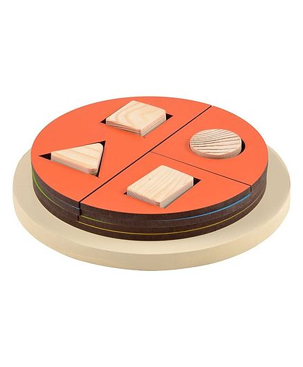 Skillofun Exploring Fractions Wooden Circle