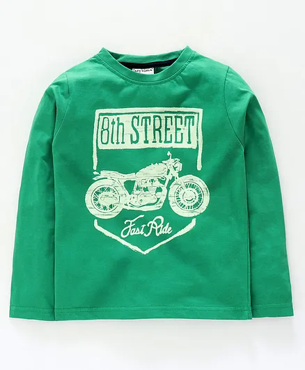LAZY BONES Full Sleeves Tshirts Boy GREEN 22