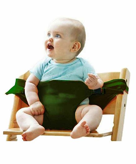 Magic Seat Cotton Baby Safety Belt - Green