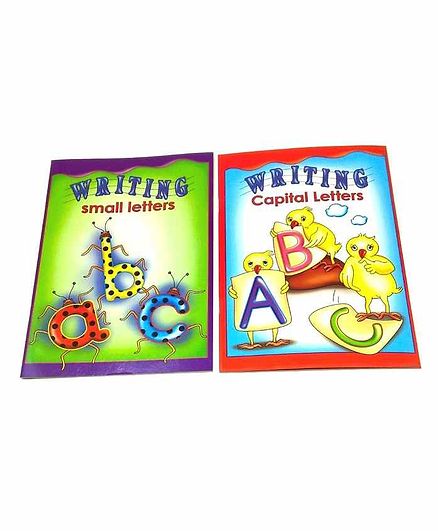 Sterling Capital Letter & Small Letters Writing Books Pack of 2 - English