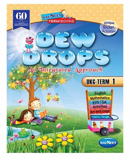 Navneet Learning UKG Term 1 Book - English
