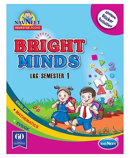 Navneet Smart Kidz Learning LKG Term 1 Book - English