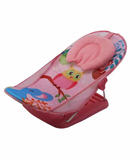 LuvLap Jungle Tales Baby Bather - Pink