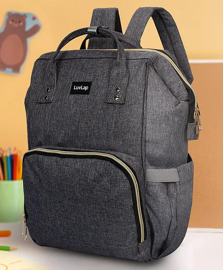 LuvLap Multipurpose Diaper Bag - Grey