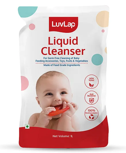 LuvLap Liquid Cleanser Refill pack - 1000 ml
