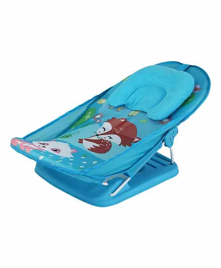 LuvLap Wild Woods Baby Bather - Blue