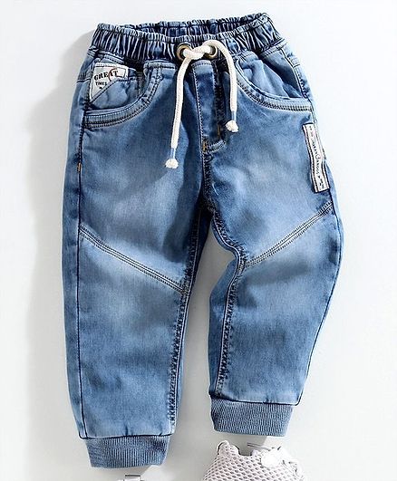 Little Kangaroos Full Length Jogger Jeans - Blue