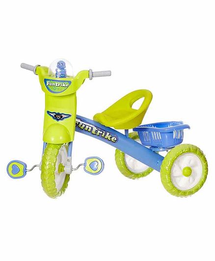 Dash Deluxe Tricycle with Music & Light - Green